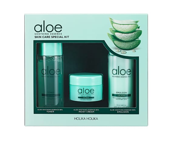 Aloe Soothing Essence Skin Care Special Kit