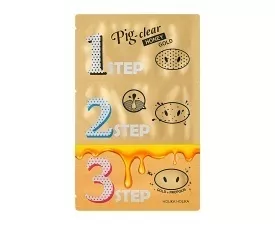 Pig Nose Clear Blackhead 3-Step Kit (Honey Gold)