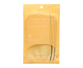 PURABLE Exfoliating Bath Glove padded with sponge (1 pcs)