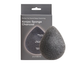 Purable Konjac Sponge - Charcoal