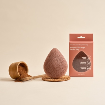 Purable Konjac Sponge - Red Clay (4608)